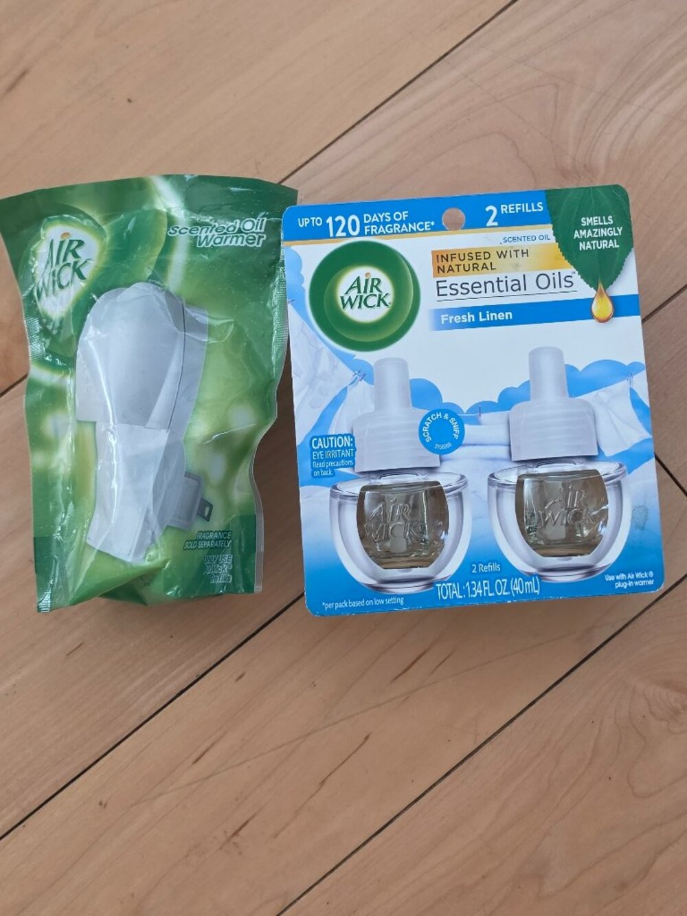 Air Wick Plug In and Fresh Linen Refills 1 pack